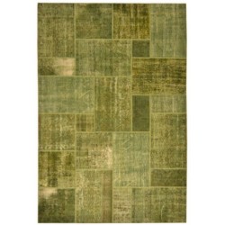 Patchwork green cm.200x300