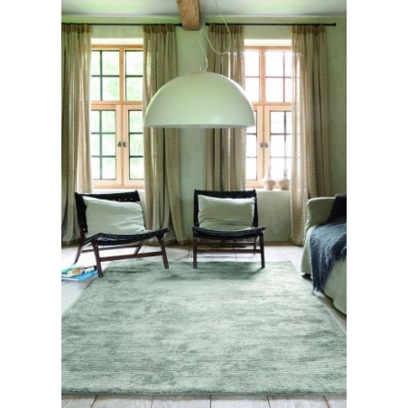 Contemporary rug Rug Uni Reflect fango designed by Ligne Pure