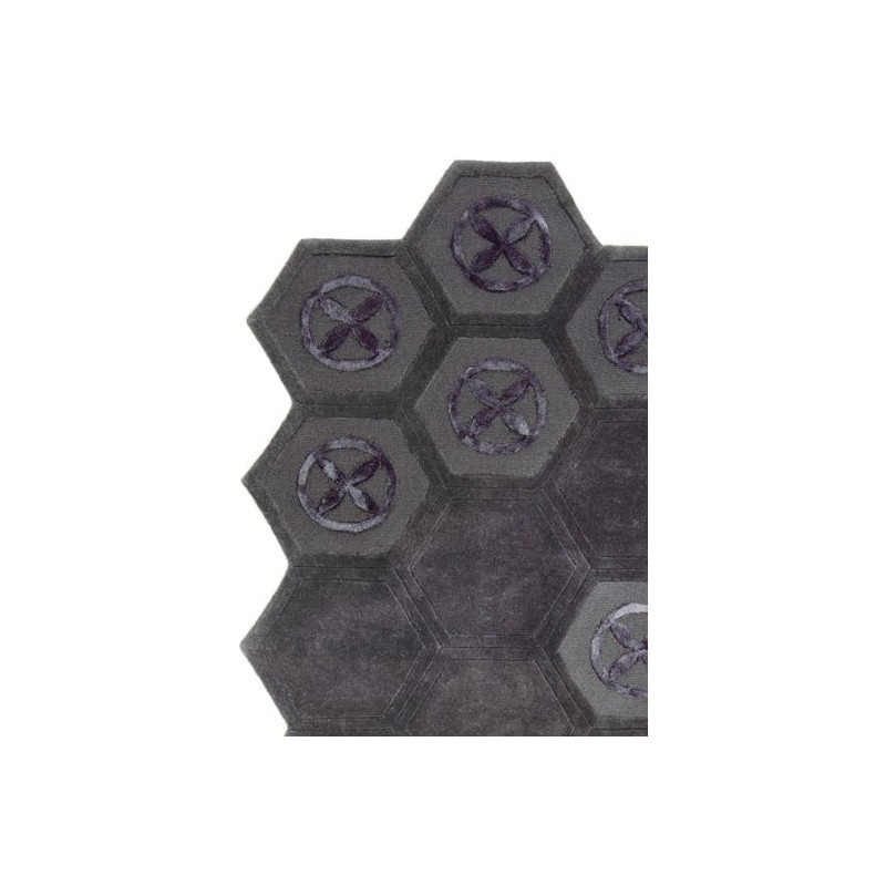 Alfombra Natalia Pepe Esagoni grey Alfombra Natalia Pepe Esagoni grey