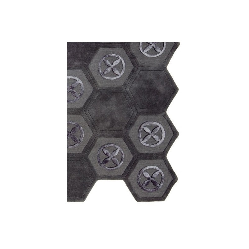 Alfombra Natalia Pepe Esagoni grey Alfombra Natalia Pepe Esagoni grey